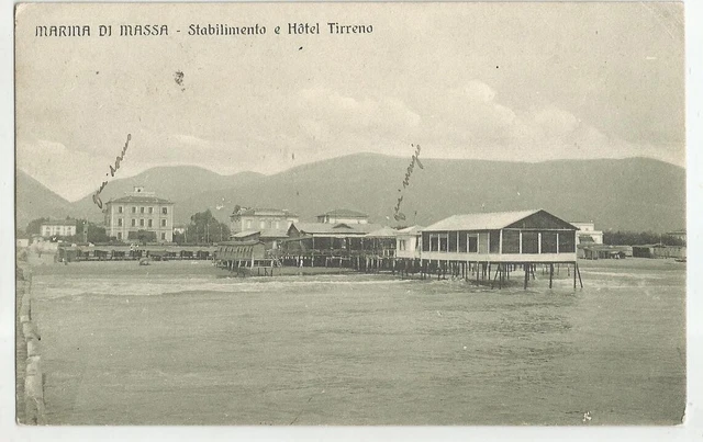 Marina Di Massa  Stabilimento E Hotel Tirreno  -Fp