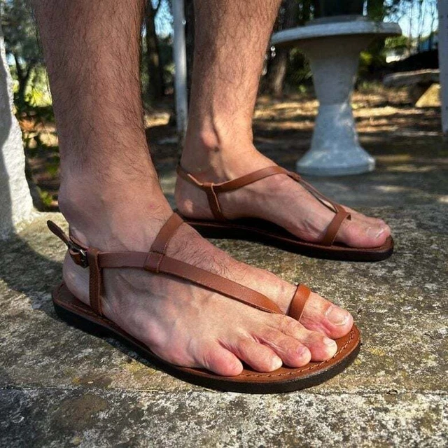 Leather Sandals Sandali Barefoot Uomo Boldrini Selleria Sandal