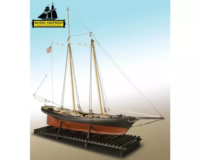 ModelExpo MS2029 Model Shipways America - Schooner Yacht 1851 1:64 modellismo