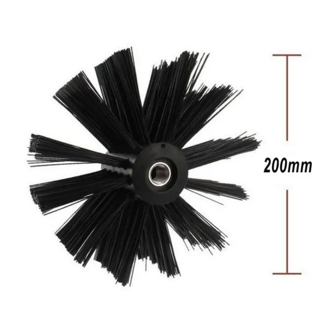 Nylon Bristle Head Dryer Vent Cleaning Brush Keep Your Chimney Spotless