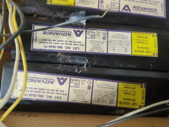 ADVANCE Transformer Ballast RM-2S40-TP 120 VOLT 60 HERTZ 2