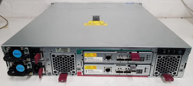 Sistema de almacenamiento HP StorageWorks P4300 G2 SAS de 2,4 TB - AX698A