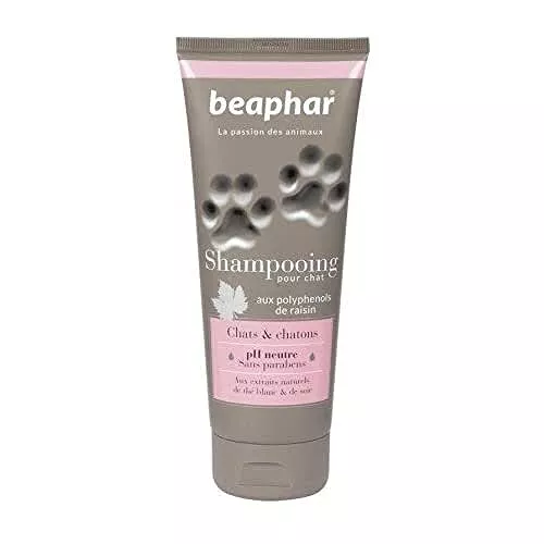 BEAPHAR  Shampoing premium pour chat & chaton  Aux extraits naturels de Thé Bl