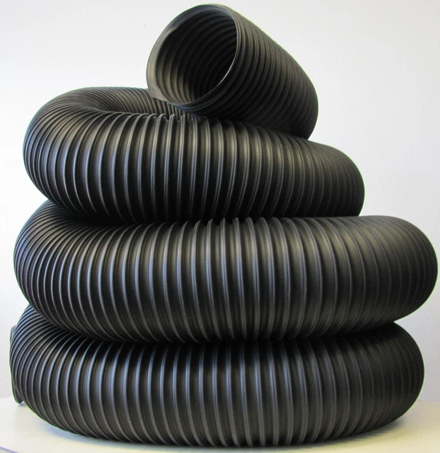 Flexaust 6” ID Fume Extractor Air Cleaner Vacuum Hose 25 FT Long