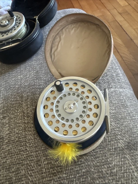 Moulinet Hardy Pour Saumon - Occasion Avec étui - Pêche à La Mouche Rivière