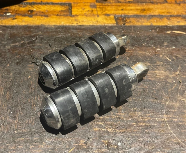 LOOBOR Jiffy - Soporte De Goma Para Parachoques Harley Sportster XL 1200 883 1990-2023 1990-2023 Reemplaza HD # 62122-89