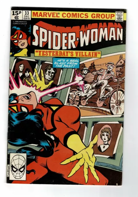 MARVEL Comics Spider-Woman Vol. 1 No. 33 December 1980