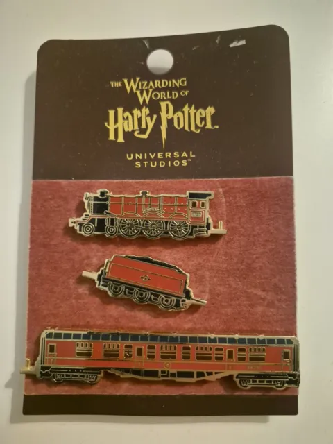 Harry Potter Hogwarts Express Train Pin Badge Wizarding World Universal Studios