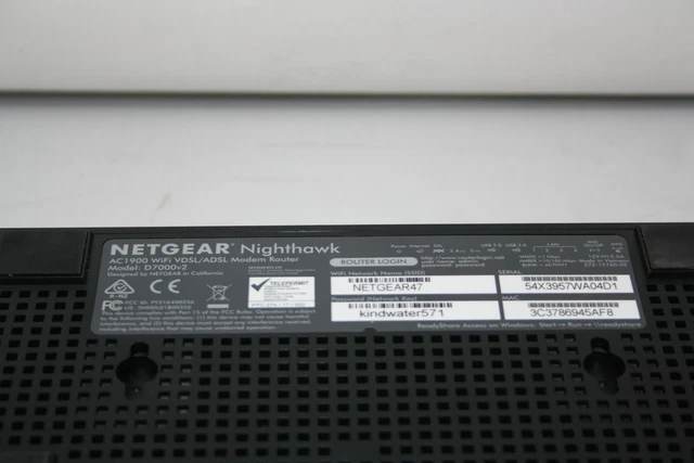 PER PARTI Netgear AC1900 modem router Nighthawk (OFFERTE BENVENUTE) 8