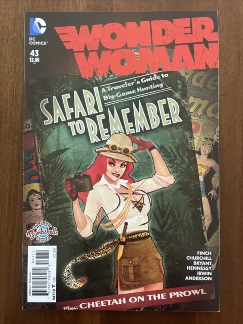 Wonder Woman #43 (2015, DC Comics) Bombshells Variant Cover