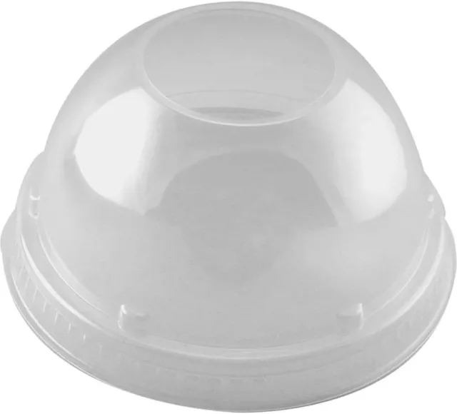 Dart 16LCDH Lids For Foam Cups And Containers, Clear, 1000 case