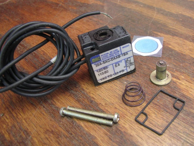 Mac Brand Solenoid Valve - Replacement For Haas® PN# 36-30675 (Open Box)