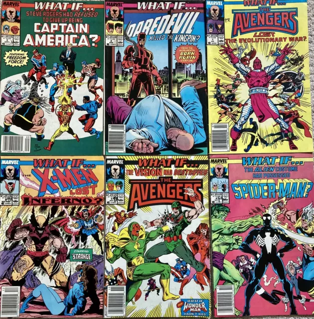 Marvel comics What If…? lot of 12 comic books
