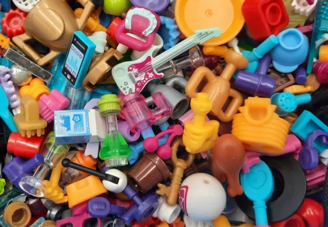 Lego Friends Zubehör Nahrung Figuren 100 Stück Geschirr Küche Bürsten etc.