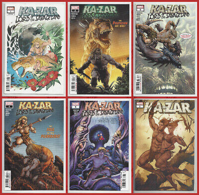 Ka-Zar Lord Of The Savage Land #1 2 3 4 5 + Marvel Tales Set 2021 2022 Nm- Nm