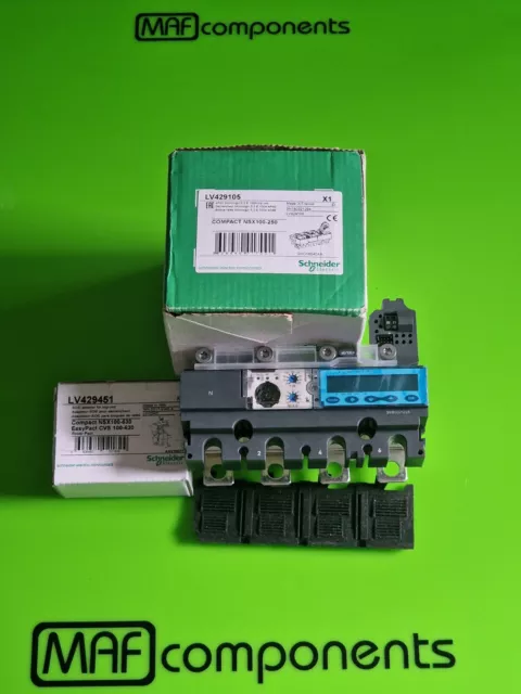 Schneider Electric LV429105 ComPact Trip Unit used with Compact NSX 100/160/250