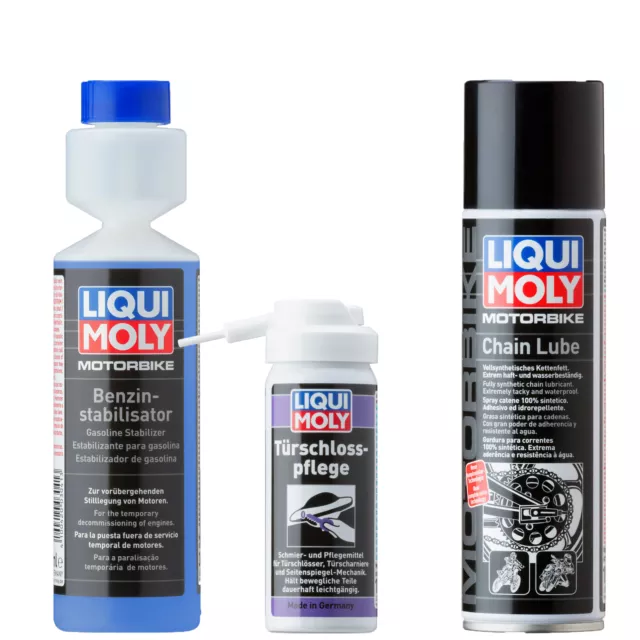 LIQUI MOLY Cuidado de Cerraduras Puertas Enteiser Benzin-Stabilisator Chain Lube