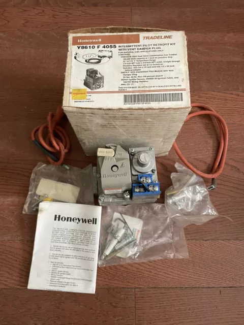 NEW HONEYWELL INTERMITTENT PILOT RETROFIT KIT Y8610F4055 Comes with parts in pic