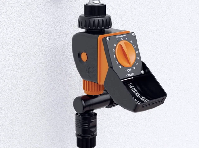 Claber CENTRALINA PROGRAMMATORE IRRIGAZIONE TIMER 15 PROGRAMMI Aquauno 8422 4