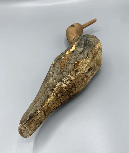 Appeau De Chasse Ancien En Bois Pour Canard, Foulque, Poule D'eau - Art Populaire