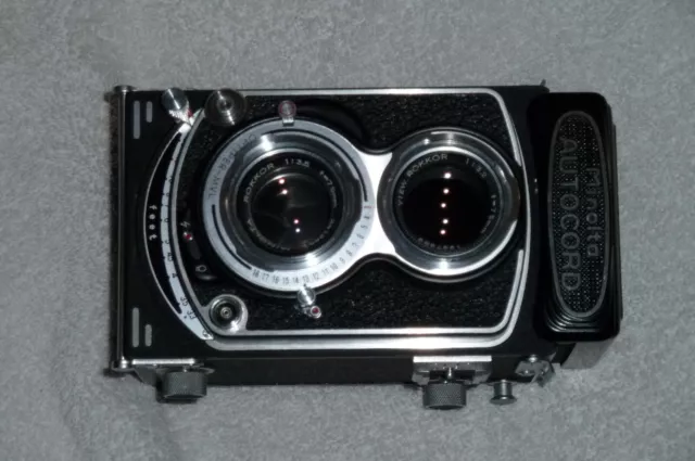 Minolta Autocord Twin-Lens Reflex Camera