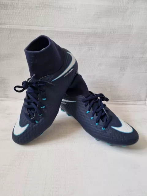 NIKE HYPERVENOM PHELON III DF FG Football Boots Mens Size 8 UK