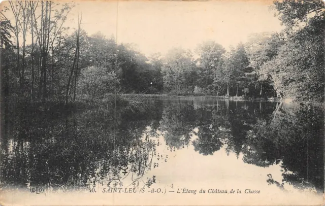 CPA-Saint-Leu l'étang du château de la chasse (127894)
