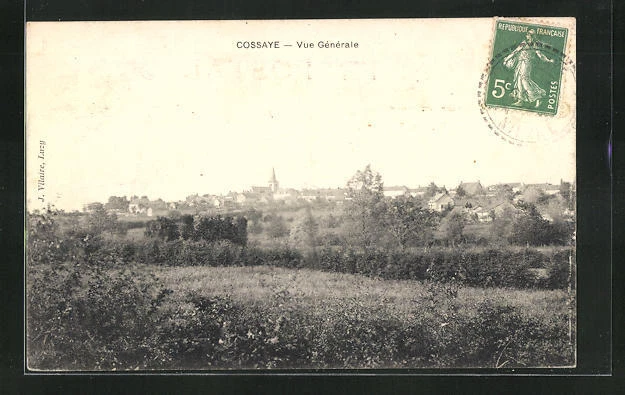 CPA Cossaye, Vue Générale, vue du lieu