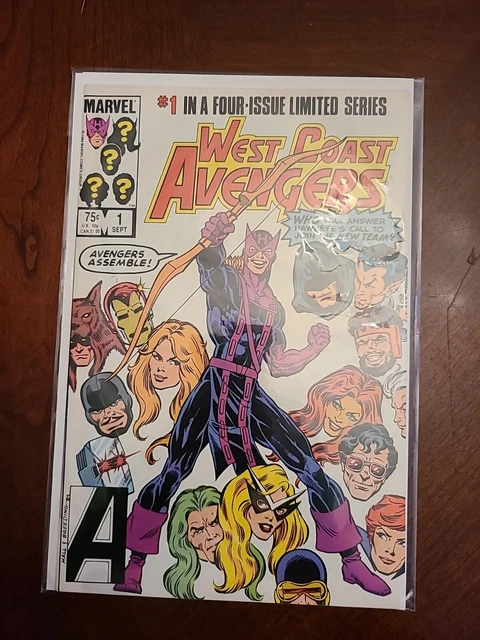 1984 Marvel Comics West Coast Avengers Limited Series  #1 Of 4 NM Direct Ed