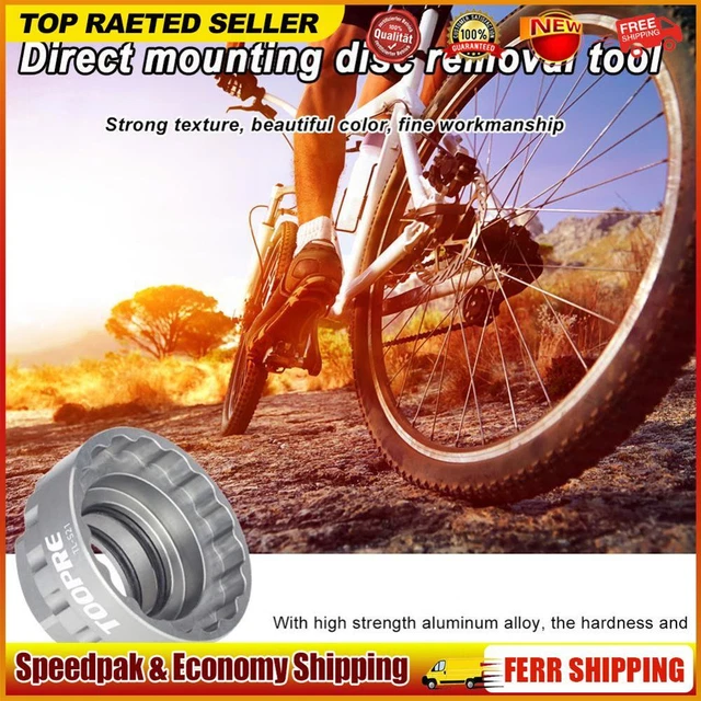Bike Direct Mount Chainring Lock Ring Tool for M7100 M8100 M9100 (Titanium)