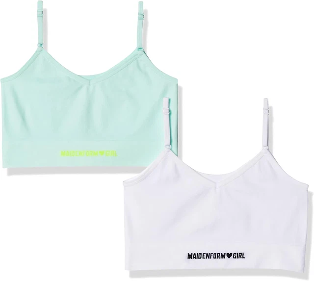 Girls' Comfort Brami Bralette, 2 Pack