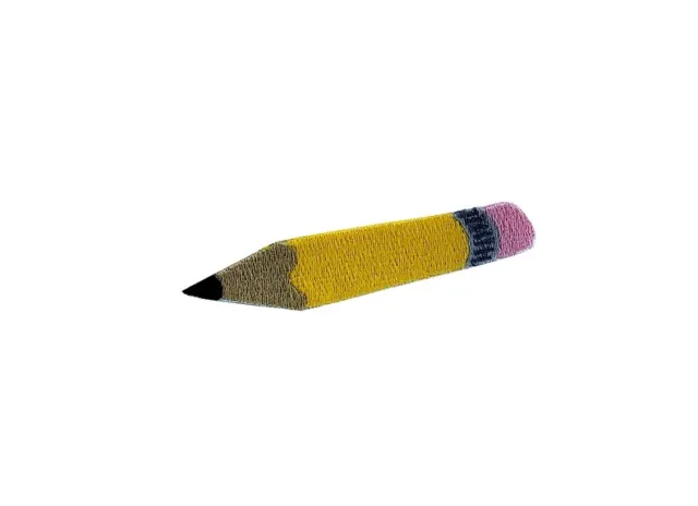 Patch aufnaher aufbugler applikation bügelbild Bleistift