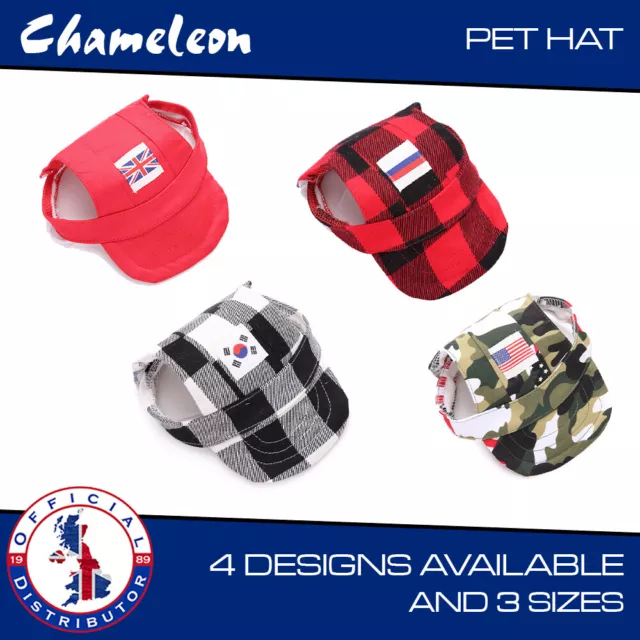 Dog Pet Hat Ear Holes Baseball Cap for Dogs Puppies Outdoor Summer Sun Eye Shade