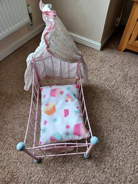 Baby annabell metal cot online