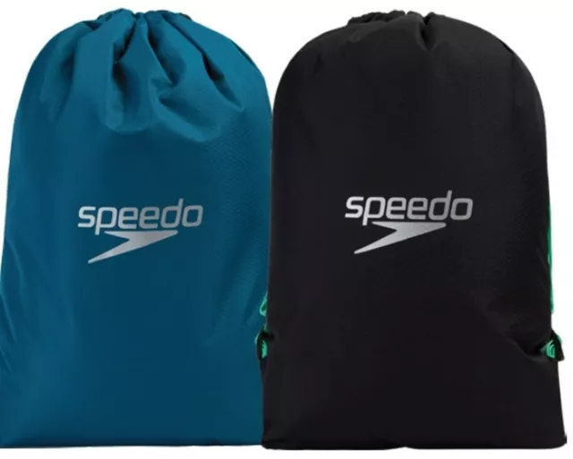 Speedo Pool Bag Swimming Swim Rucksack Holdall Wet Kit Waterproof New