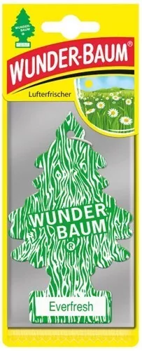 3 x Original WUNDERBAUM® Everfresh Lufterfrischer Duftbäumchen air freshener