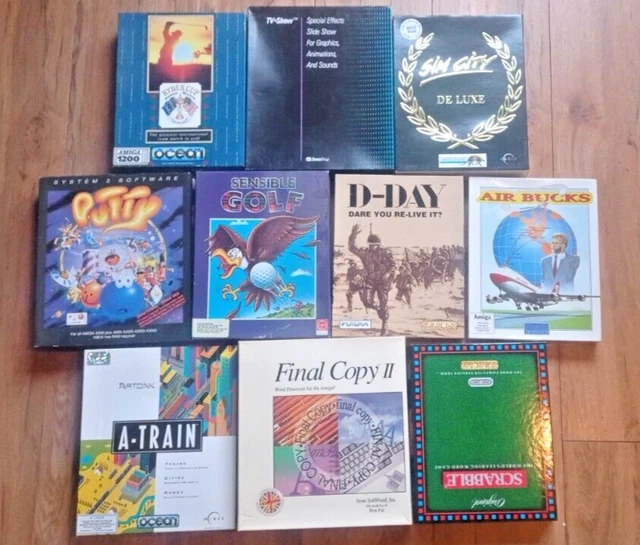 Commodore Amiga Games Bundle of 10
