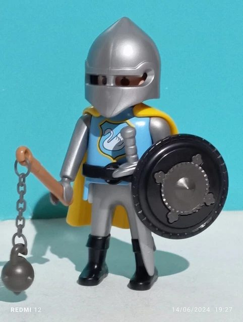 Pièces Détachées Playmobil Chevaliers Médiévaux - 2 Corps + Bras - Occasion - Pour Collection Ou Bricolage