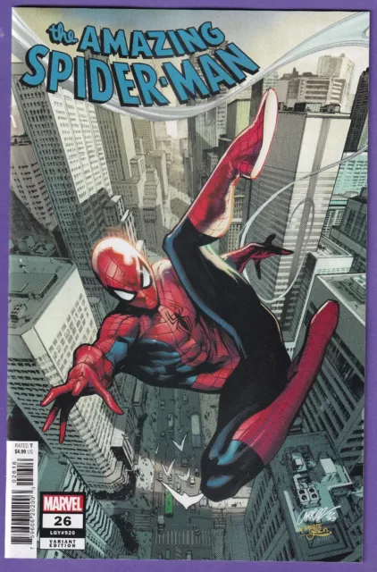 Amazing Spider-Man #26 1:25 Larraz Variant Actual Scans!