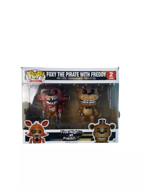 Funko Pop! Games: Five Nights At Freddy's 2 pack (Circus Foxy/ Circus Freddy)