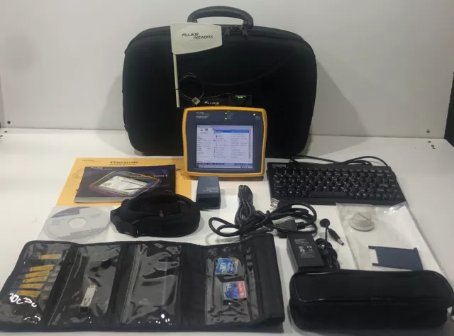 Fluke EtherScope Series II , Network Assistant ES2-PRO-I w/ LAN ,WLAN Excellent