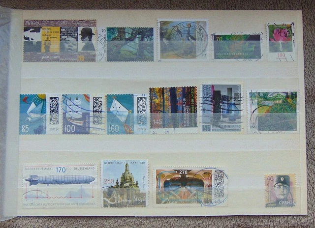 Briefmarken, Sammlung aus 15 verschiedenen Briefmarken! Verschiedene Motive!
