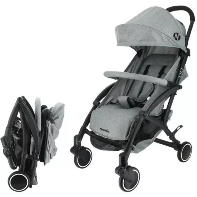 Nania Carrito Compacto Lili - 0 36 Meses Hasta 15kg Carpeta Reclinable