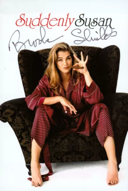 Brooke Shields Signed 6x4 Photo Suddenly Susan Friends Genuine