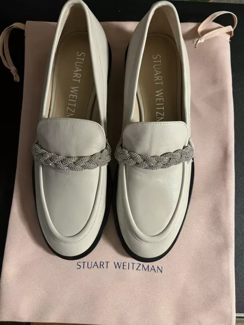 Stuart Weitzman  Loafers New Ivory PLEASE READ DESCRIPTION 🛑🛑