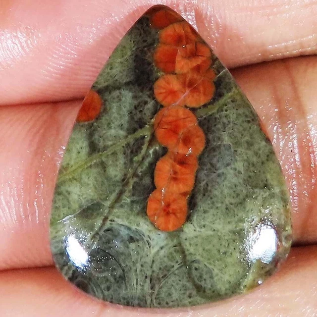 (23x30x06 MM Größe) 30.80 Cts. Natürlich Erdnuss Obsidian Birne Form Lose