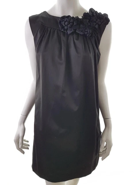 Gan Jana T. 3 Noir Robe de bal de soirée Sans manches Poches Col Rond