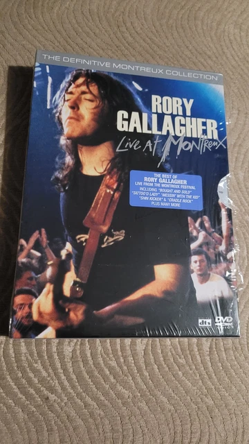 RORY GALLAGHER LIVE at montreux DOUBLE DVD FREE POSTAGE MOORE, VAI