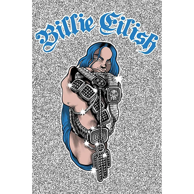 Billie Eilish  Póster Bling 125 de la cantante (TA4951)