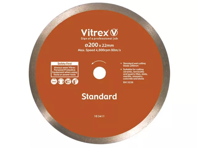 Vitrex - Lame Diamant Standard 200mm